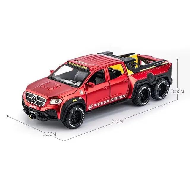 Mercedes-Benz X-Class 6x6 1:24 Diecast Scale Model Car