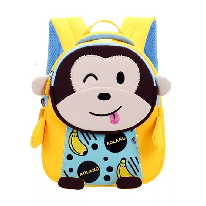 Cute Monkey Fancy Bag for Girls Boys