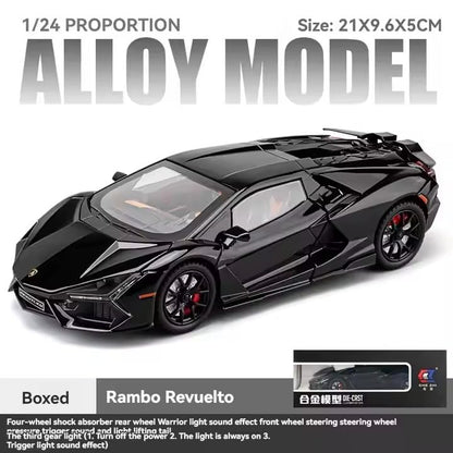 Lamborghini Revuelto 1:24 Scale Model Diecast Metalcar