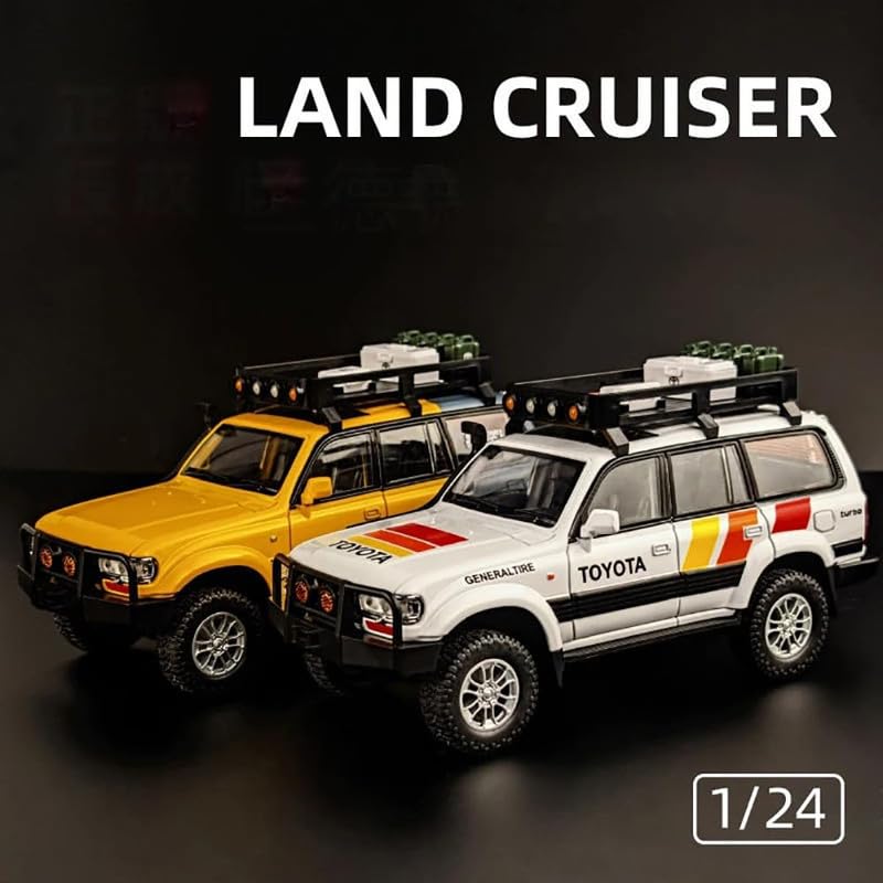 Toyota Land Cruiser LC80 1:24 Diecast Scale Model Car