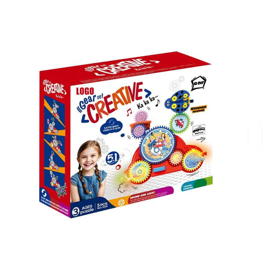 Creative Gear Set Toy with Lights & Music