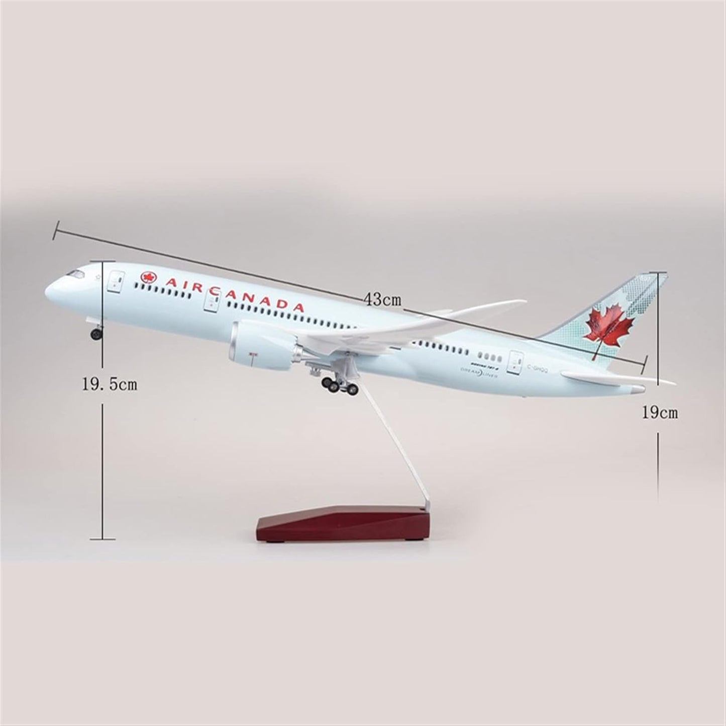 Air Canada Boeing 787 Airplane 1/130 Diecast Scale Aeroplane