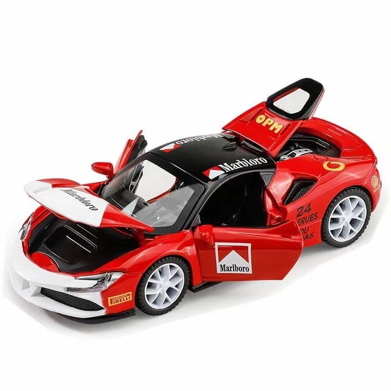 Ferrari SF90 Marlboro 1:24 Diecast Scale Model Car