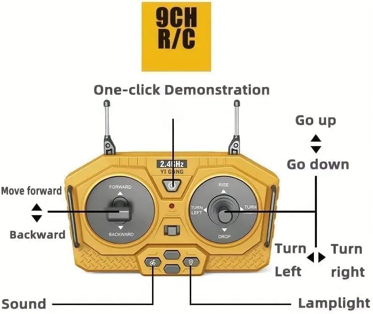RC Metal Bulldozer Construction Vehicle 1:18 diecast scale model