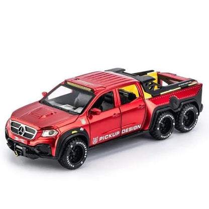 Mercedes-Benz X-Class 6x6 1:24 Diecast Scale Model Car
