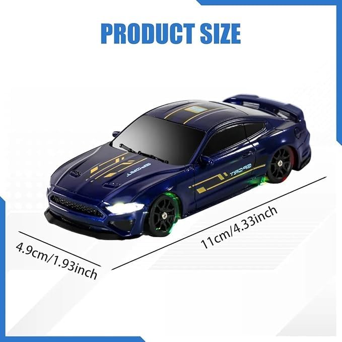 ENOZE 8500 Lightning Racing 4x4 Drift Super Car 1:43 Scale Remote-Controlled Toy Vehicle