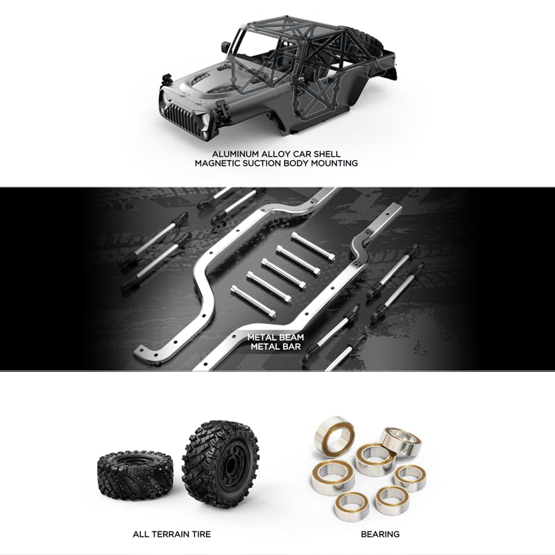 MJX H12Y 1/12 4WD Brushless RC Rock Crawler