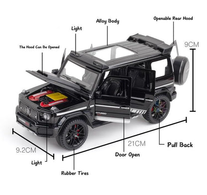 Mercedes-Benz G-Wagon Brabus 1:24 Diecast Scale Model Car