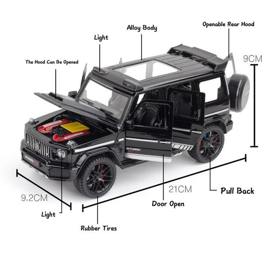 Mercedes-Benz G-Wagon Brabus 1:24 Diecast Scale Model Car
