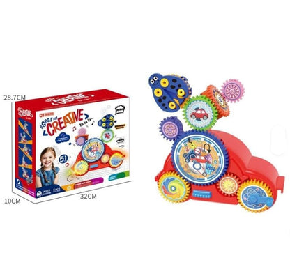 Creative Gear Set Toy with Lights & Music