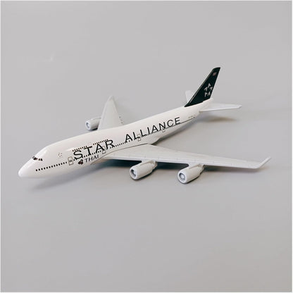 Airline B747 16CM 1:400 Diecast Scale Model