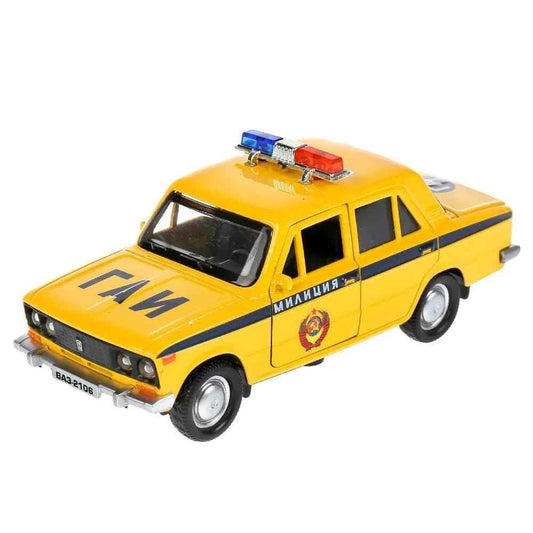 Lada Soviet Police (Militsiya) 1:24 DieCast Scale Model Car.