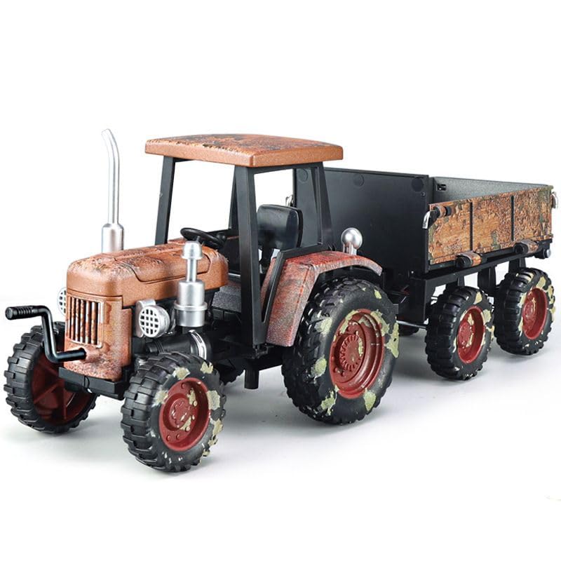 Tractor with Trailer 1:24 Diecast Scale Model
