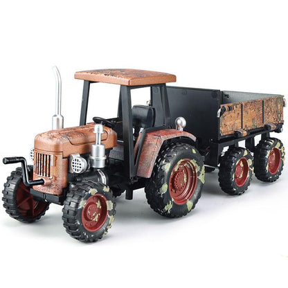 Tractor with Trailer 1:24 Diecast Scale Model