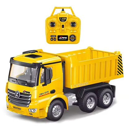 KYARA TOYS 1:24 Scale Diecast Remote Control Dump Truck
