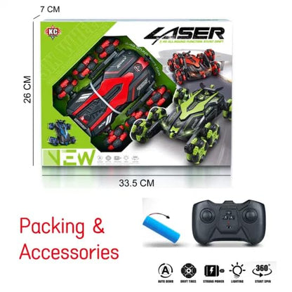 6 Wheel Remote Glove Hand Control Racing Stunt Car