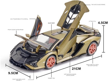 Lamborghini Sian 1:24 diecast scale model car collectible