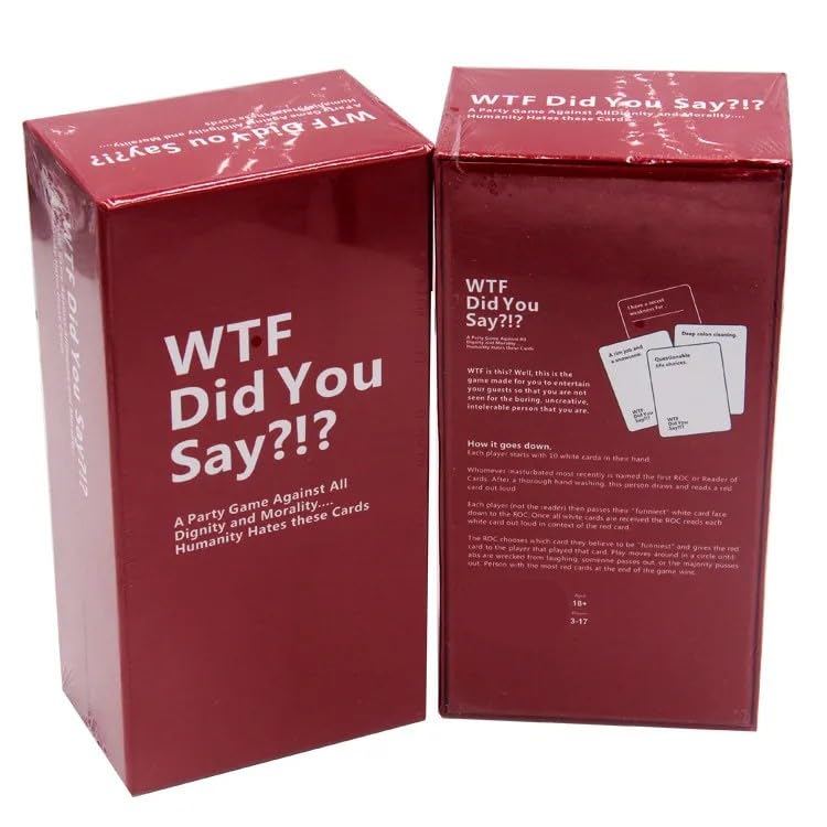 WTF Did You Say A Party Game