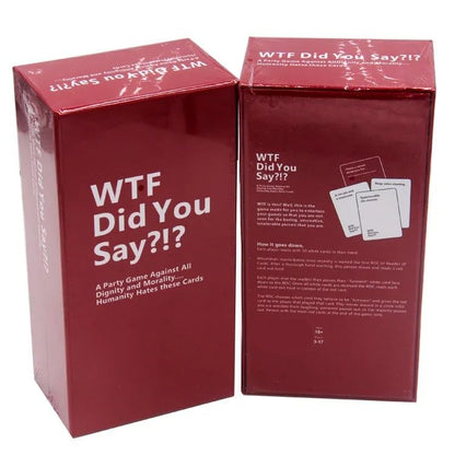 WTF Did You Say A Party Game