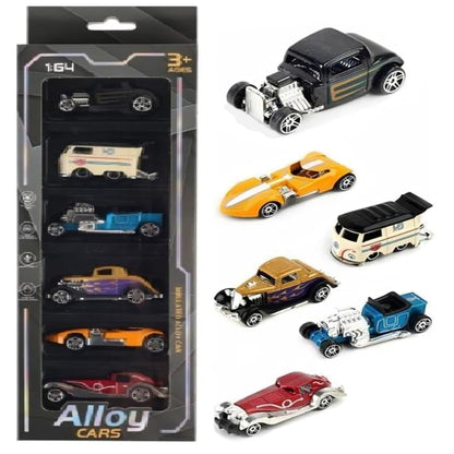 pack of 6 1:64 Diecast scale Model Car