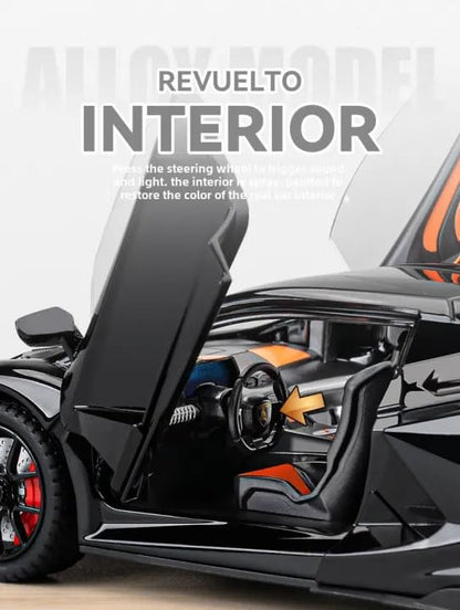 Lamborghini Revuelto 1:24 Scale Model Diecast Metalcar