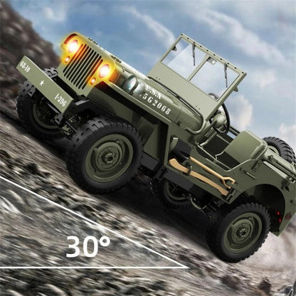 JJRC C8815 1/10 Scale Willys MB Military Jeep RC Truck