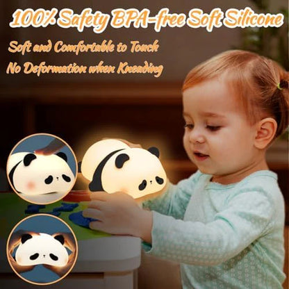Cute Panda - Silicone Night Lamp