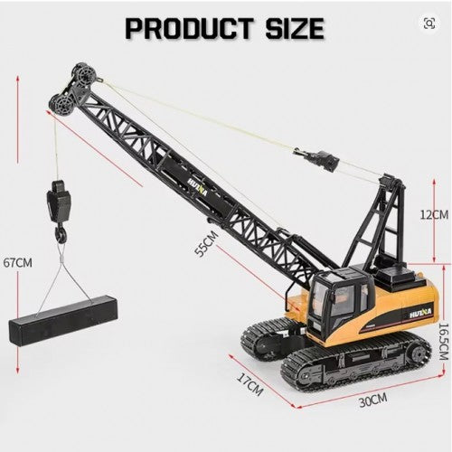 HUINA 1572 1:14 RC Construction Truck Crane