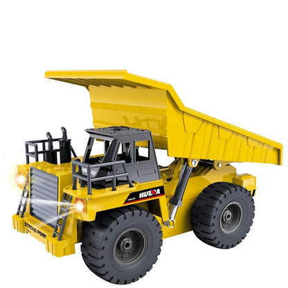 Huina 1534 RC Dump Truck – Heavy Duty 1/18 Scale Construction Model