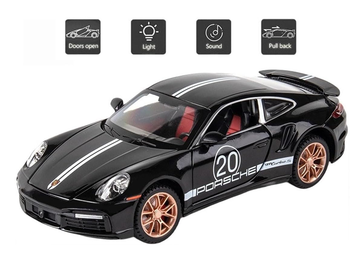 Porsche 911 Turbo S sports car 1:24 Diecast Scale Car
