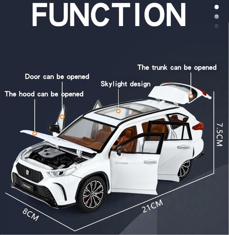 Toyota Highlander 1:24 Diecast Scale Model Car