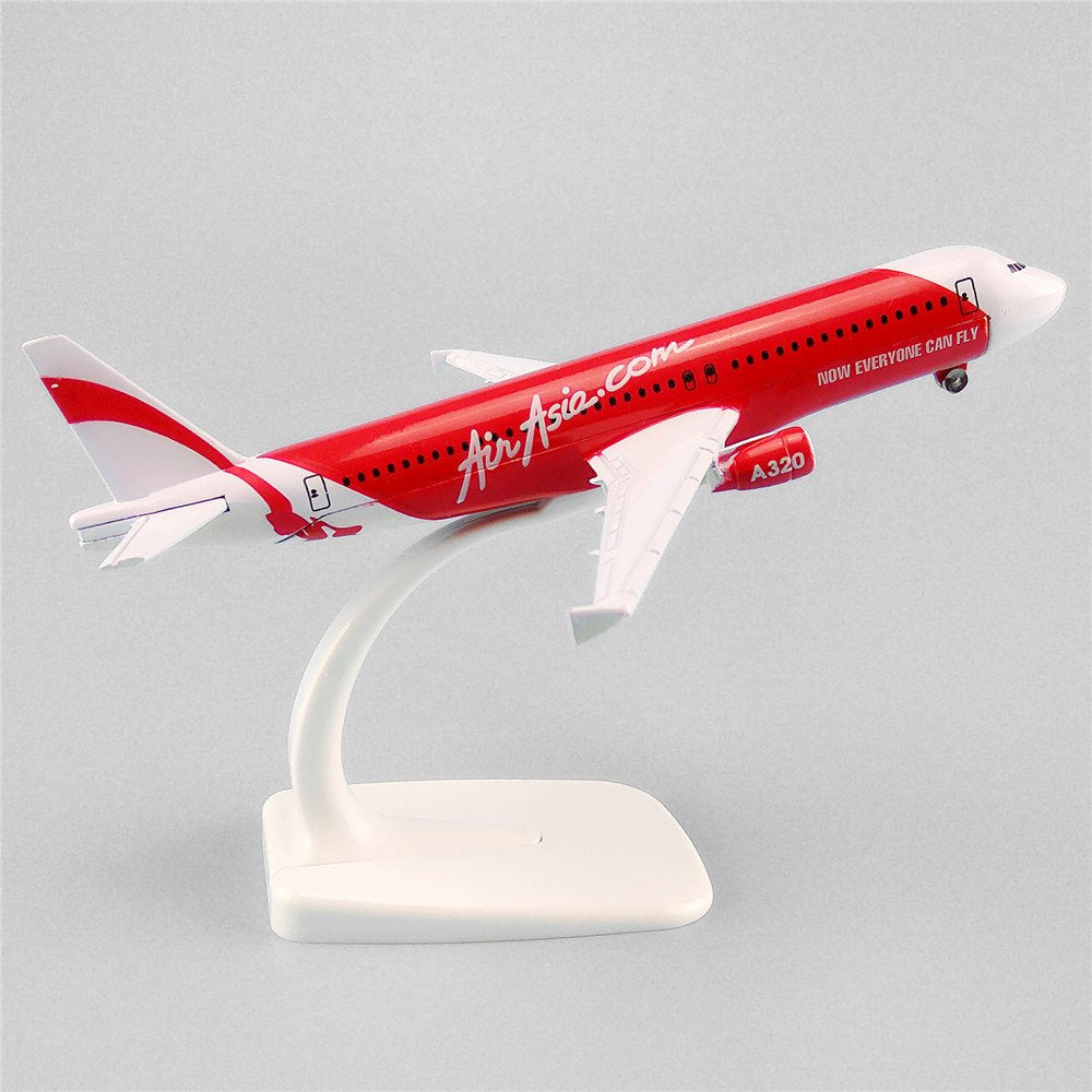 AirAsia Airline A320 16CM 1:400 Diecast Scale Model