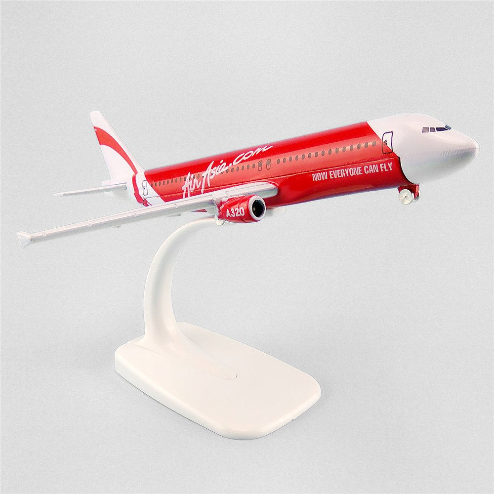 AirAsia Airline A320 16CM 1:400 Diecast Scale Model