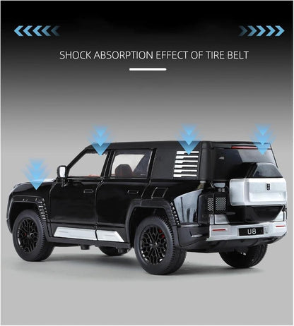 BYD Yangwang U8 SUV 1:24 Diecast Scale Model Car