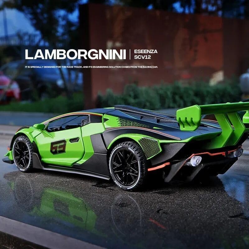 Lamborghini Essenza Scv12 1:24 Diecast Scale Model Car