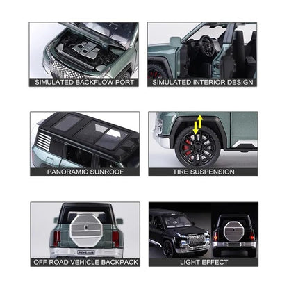 BYD Yangwang U8 SUV 1:24 Diecast Scale Model Car