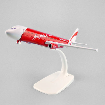 AirAsia Airline A320 16CM 1:400 Diecast Scale Model