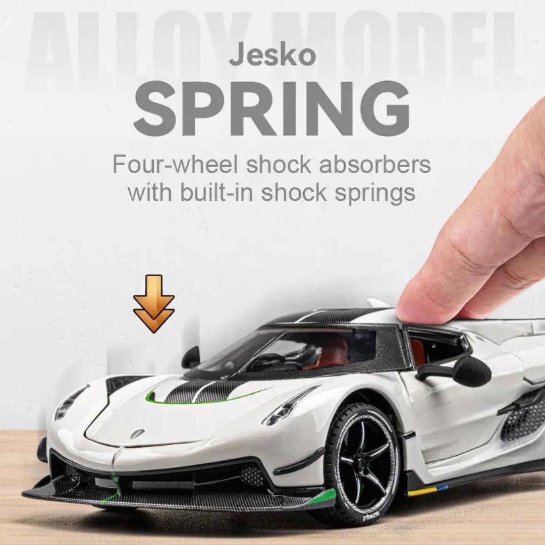 Koenigsegg Jesko sports 1:24 Diecast Scale Model Car
