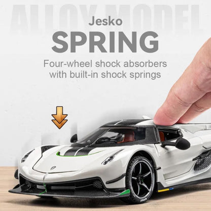 Koenigsegg Jesko sports 1:24 Diecast Scale Model Car