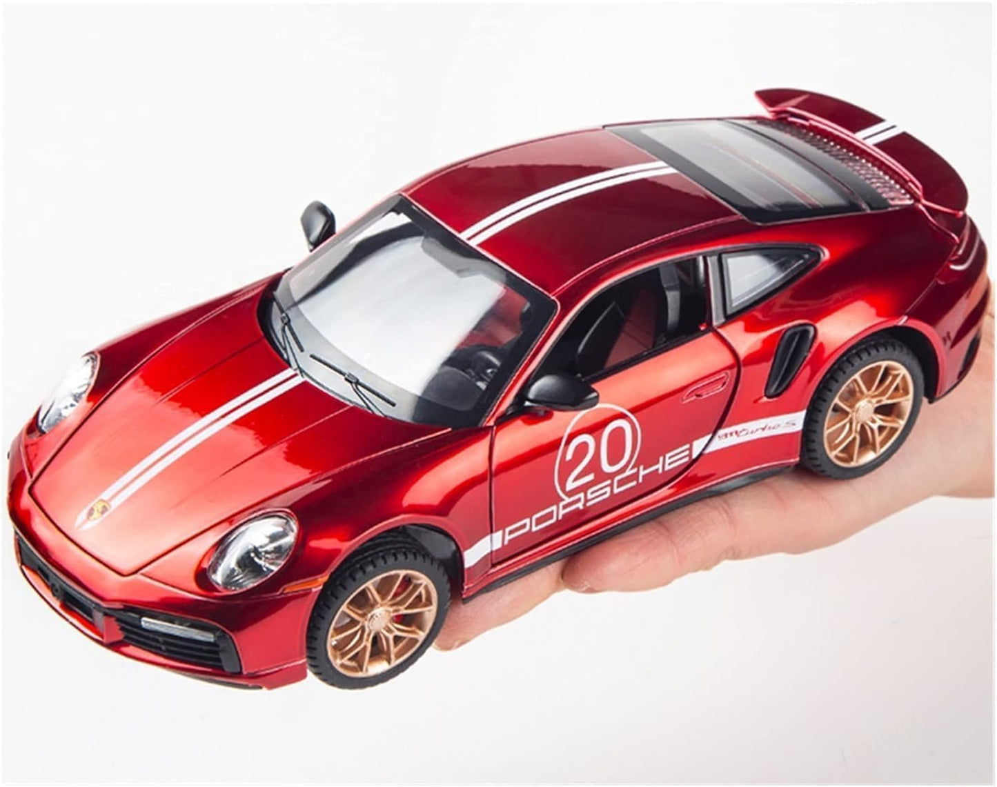 Porsche 911 Turbo S sports car 1:24 Diecast Scale Car