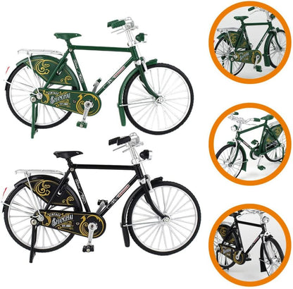 VINTAGE METAL BICYCLE ORNAMENTS DESKTOP MINI RETRO STYLE ALLOY CLASSICAL BIKE TOY FIGURINES BIKE HOME DECORATION FOR CHILDREN TOYS GIFTS