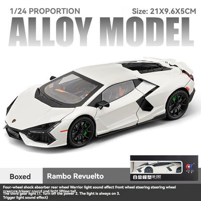Lamborghini Revuelto 1:24 Diecast Scale Model Car