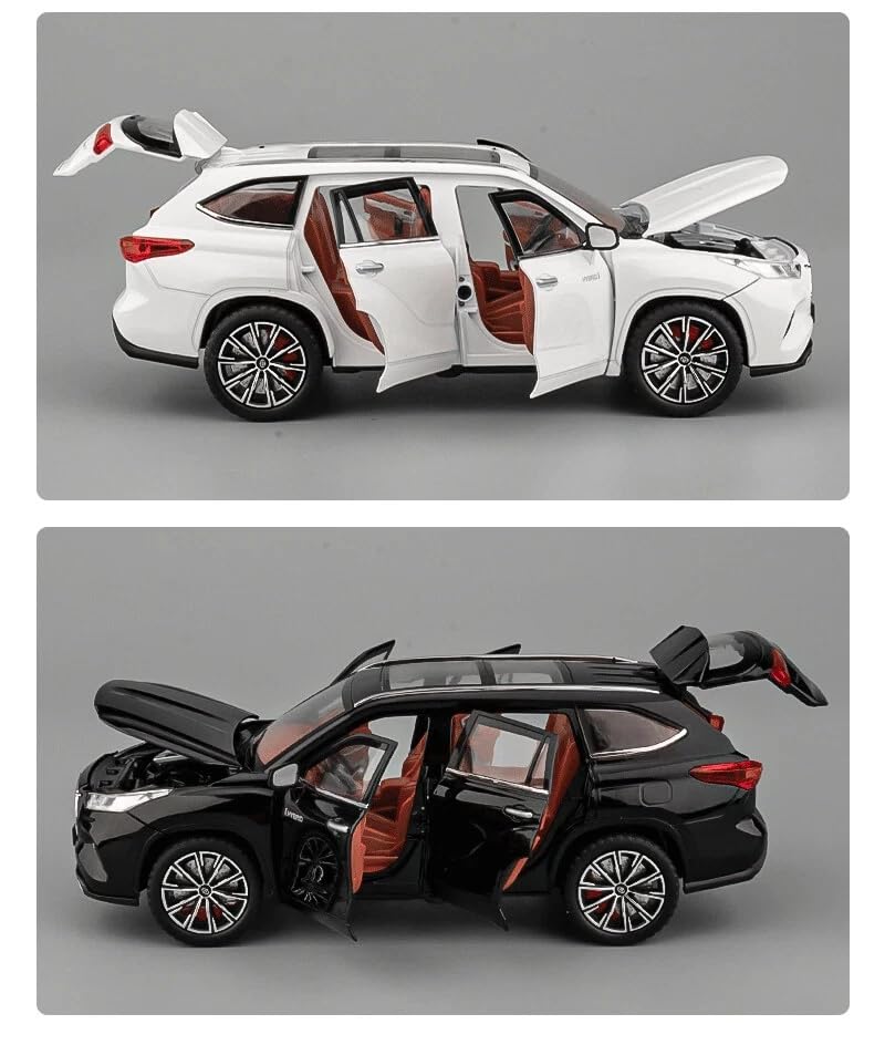 Toyota Highlander 1:24 Diecast Scale Model Car