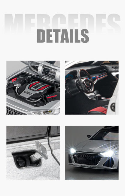 Audi Rs6 1:24 Diecast Scale Model Car