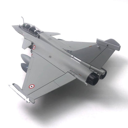 1/72 Dassault Rafale Plane Fighter Alloy & Dispaly Stand Diecast Aircraft
