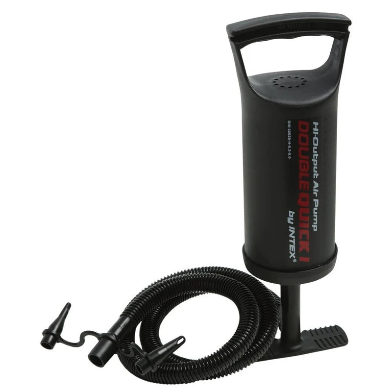 DOUBLE QUICK HIGH OUTPUT HAND PUMP FOR SWIMMING POOL & SWIMMING RING TUBE