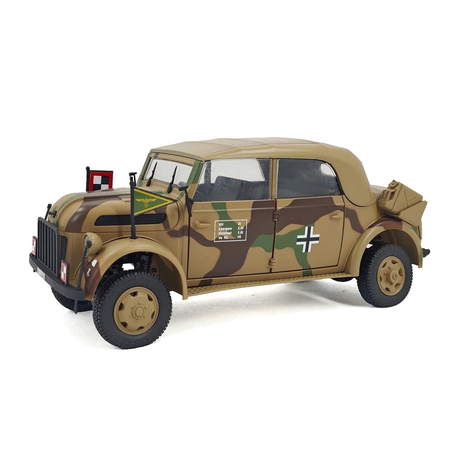 Germany 1500A Command 1:18 Die-Cast Alloy RC Car