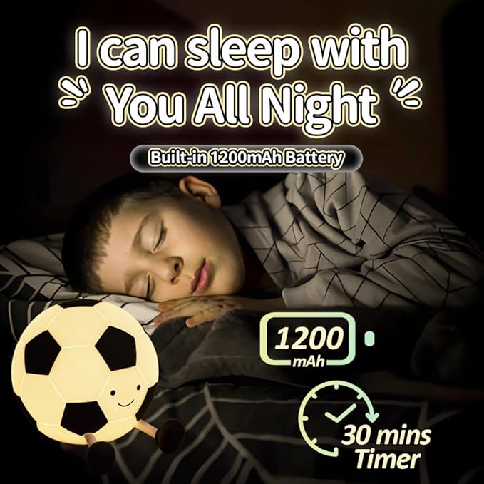 Football Silicone Night Lamps