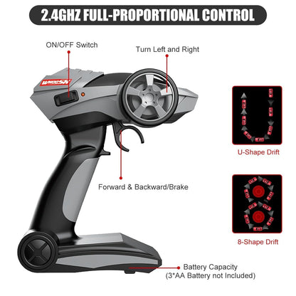 Remote Control Drift Car 1:16 Scale
