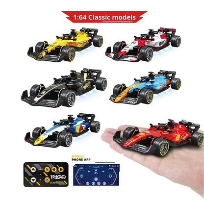F1 TRASPED - 1:64 2.4ghz MINI R/C SPEED REGULATING ALLOY MODEL CAR